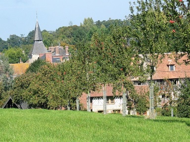 Village de Normandie, Cambremer en Pays d'Auge